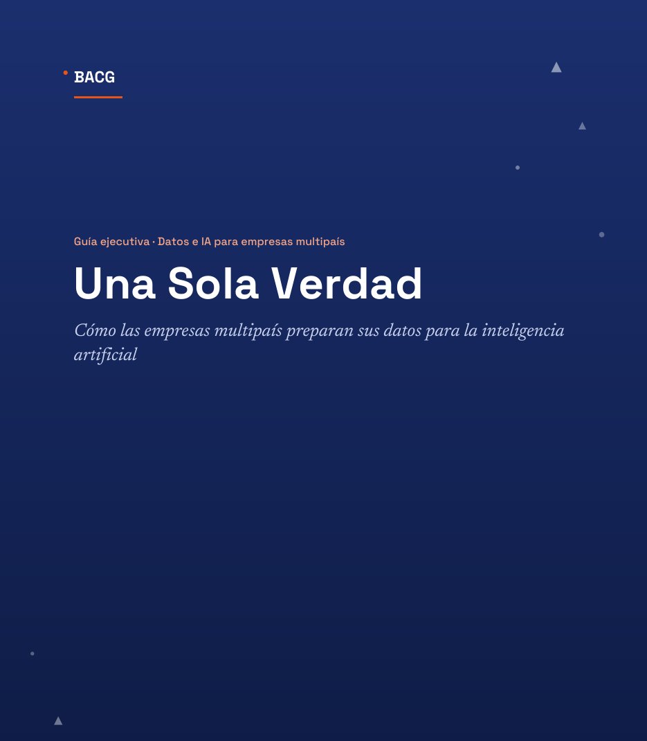 Portada de la guía Una Sola Verdad de BACG