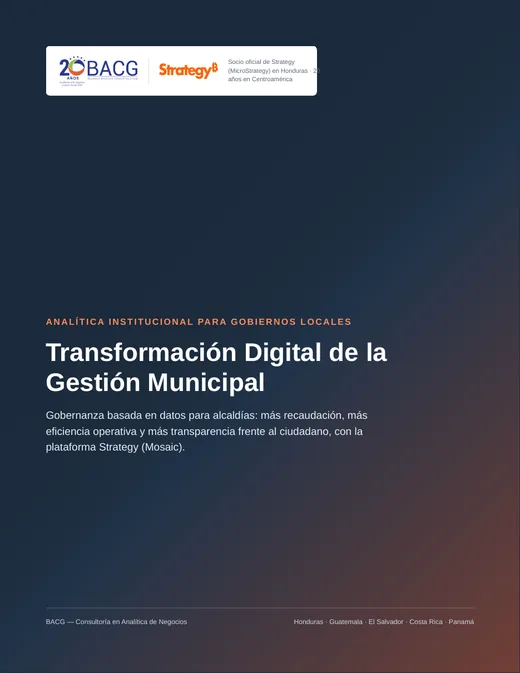 Portada de la guía Transformación Digital de la Gestión Municipal