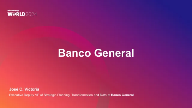 Portada del caso Banco General (Panamá) presentado en Strategy World 2024
