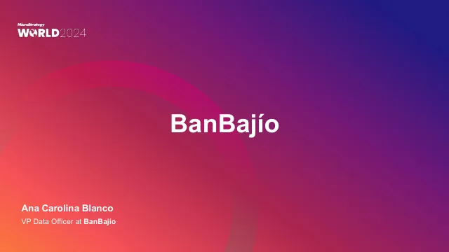 Portada del caso BanBajío (México) presentado en Strategy World 2024